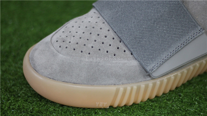 2016 Adidas yeezy boost 750 grey gum glow in the dark